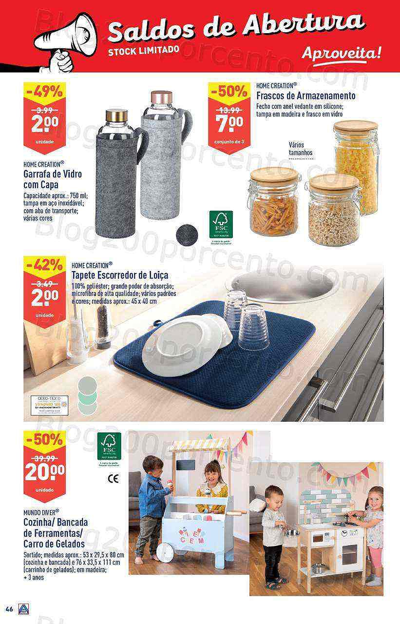 Antevisão Folheto ALDI Aberturas Promoções de 12 outubro a 8 dezembro