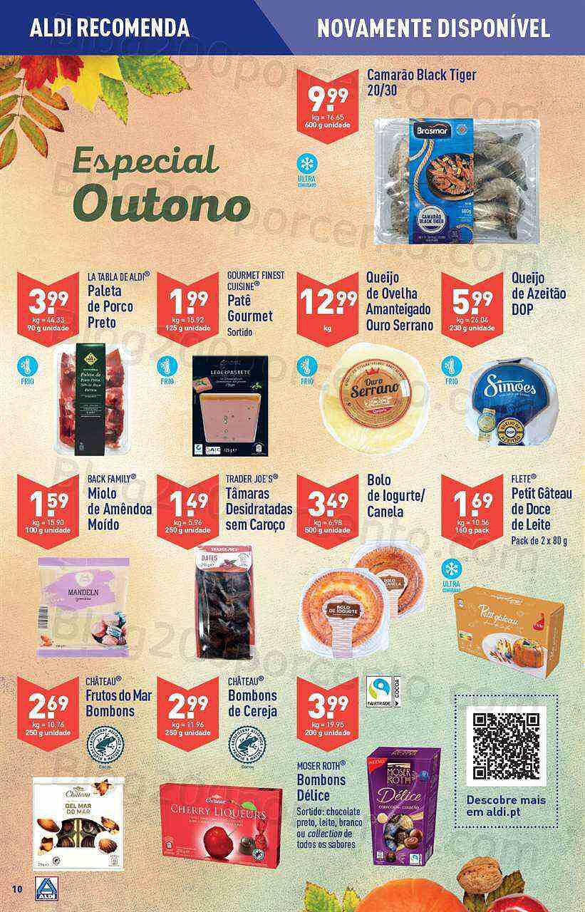 Antevisão Folheto ALDI Promoções de 12 a 18 outubro