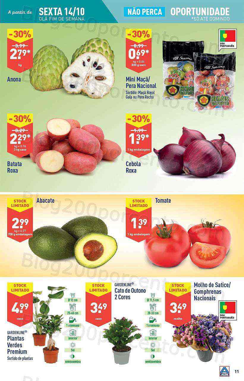 Antevisão Folheto ALDI Promoções de 12 a 18 outubro