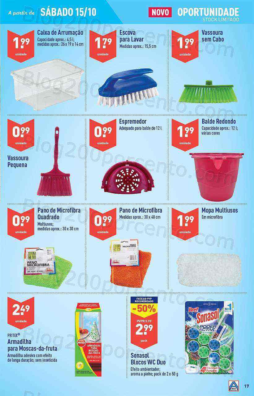 Antevisão Folheto ALDI Promoções de 12 a 18 outubro