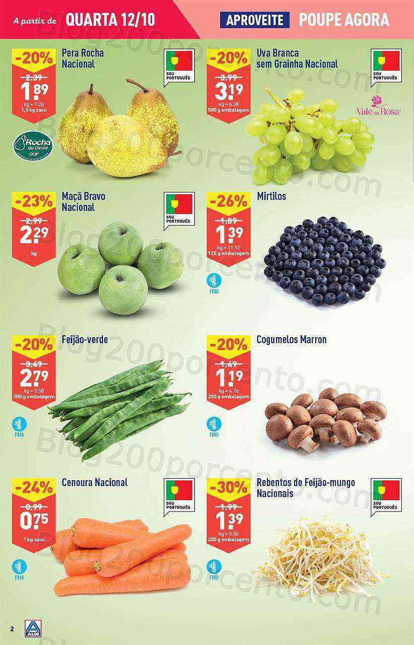 Antevisão Folheto ALDI Promoções de 12 a 18 outubro