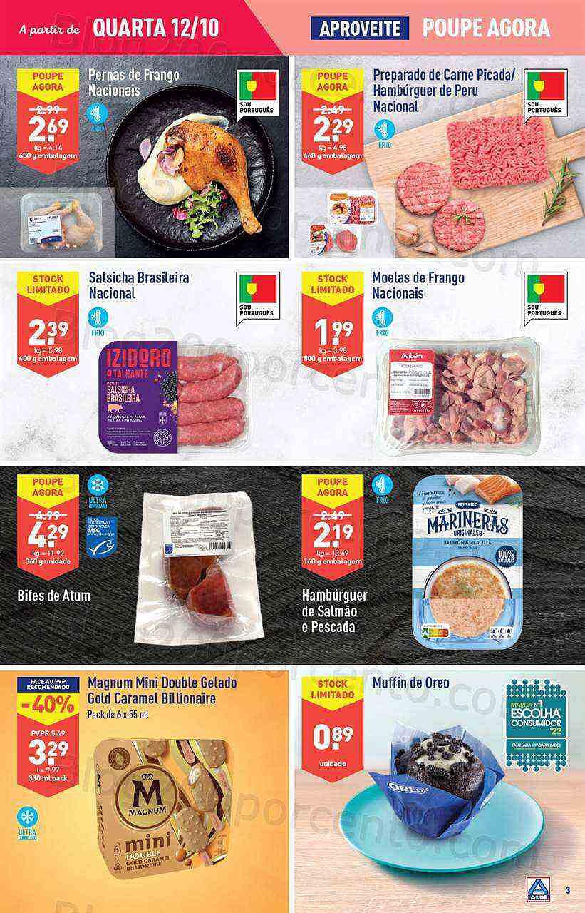 Antevisão Folheto ALDI Promoções de 12 a 18 outubro