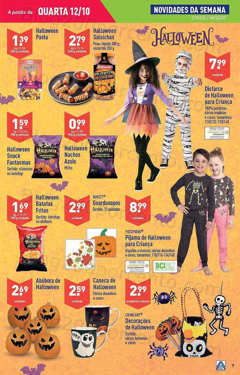 Antevisão Folheto ALDI Promoções de 12 a 18 outubro