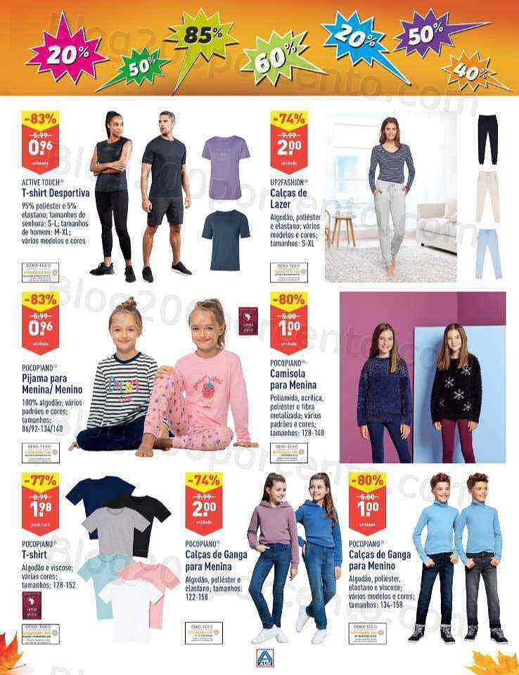 Antevisão Folheto ALDI Saldos de Inverno Promoções de 28 setembro a 7 outubro