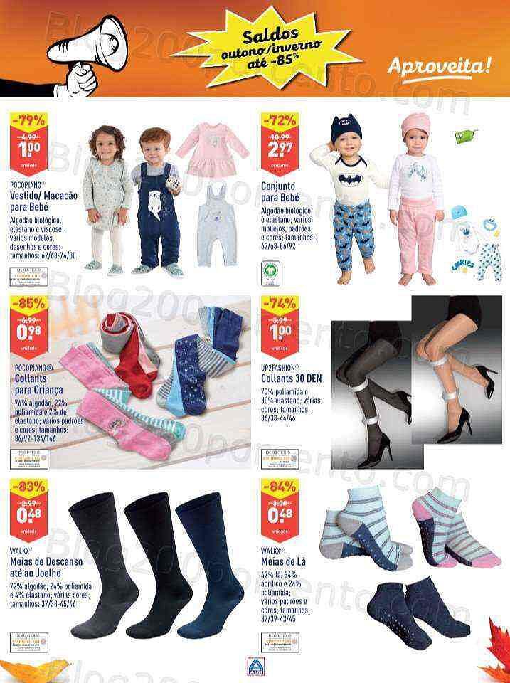 Antevisão Folheto ALDI Saldos de Inverno Promoções de 28 setembro a 7 outubro