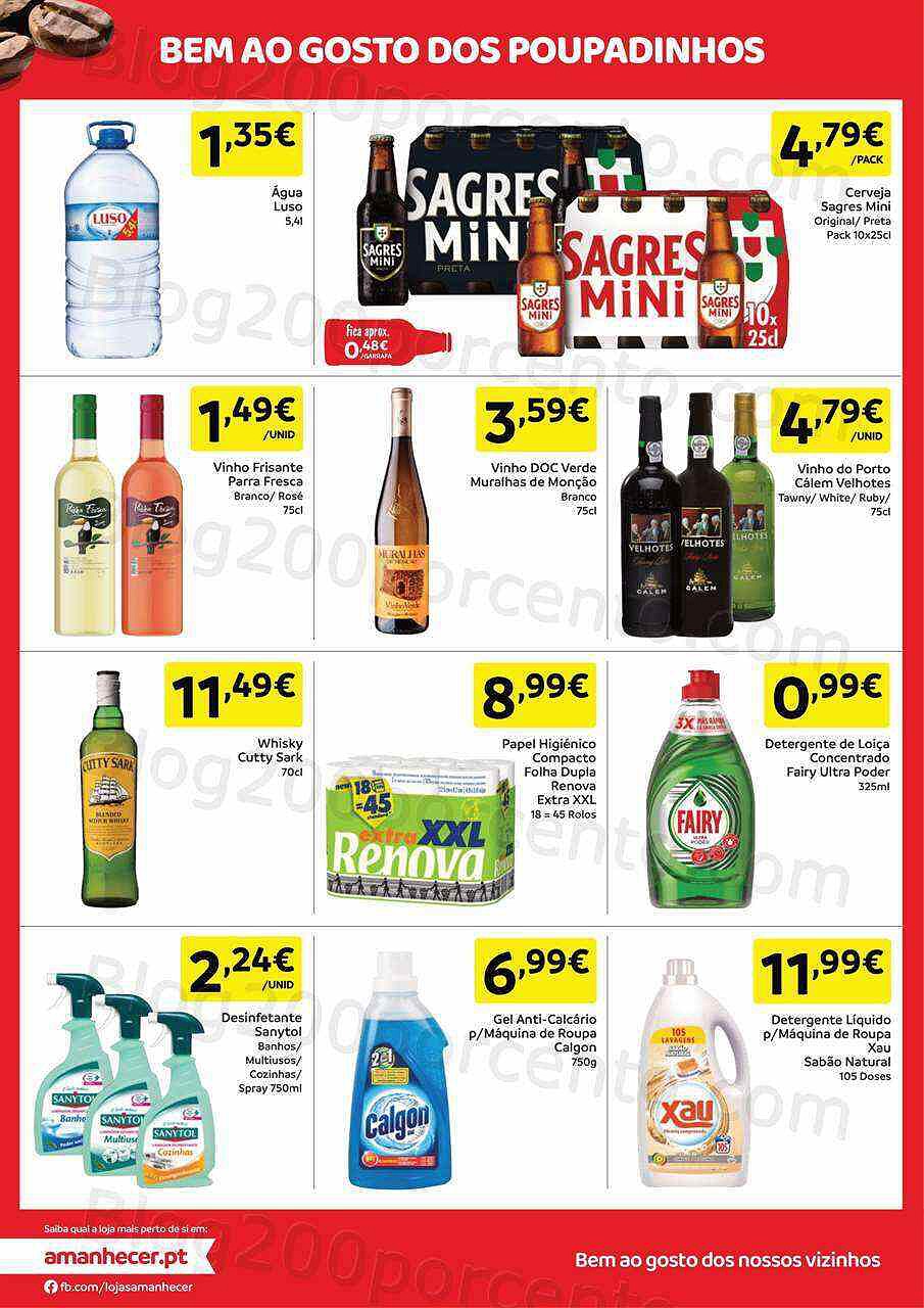 Antevisão Folheto AMANHECER Promoções de 22 a 28 setembro