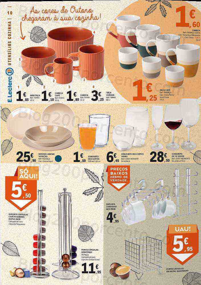 Antevisão Folheto E-LECLERC Festa doas Animais + Bazar Lar - 3 a 16 outubro