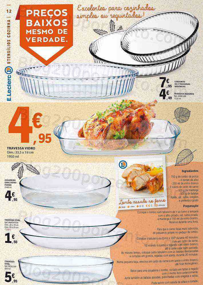 Antevisão Folheto E-LECLERC Festa doas Animais + Bazar Lar - 3 a 16 outubro