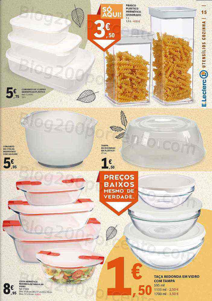 Antevisão Folheto E-LECLERC Festa doas Animais + Bazar Lar - 3 a 16 outubro