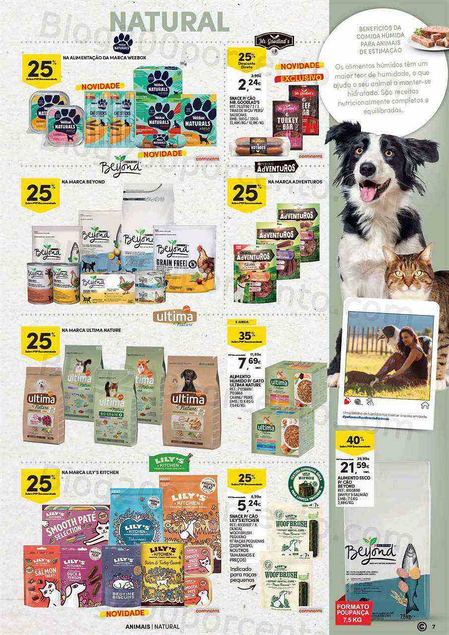 Antevisão Folheto CONTINENTE Especial Animais Promoções de 4 a 23 outubro