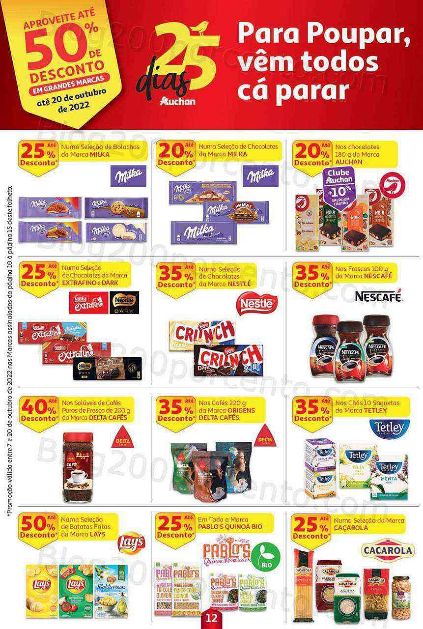 Antevisão Folheto AUCHAN Promoções de 7 a 20 outubro