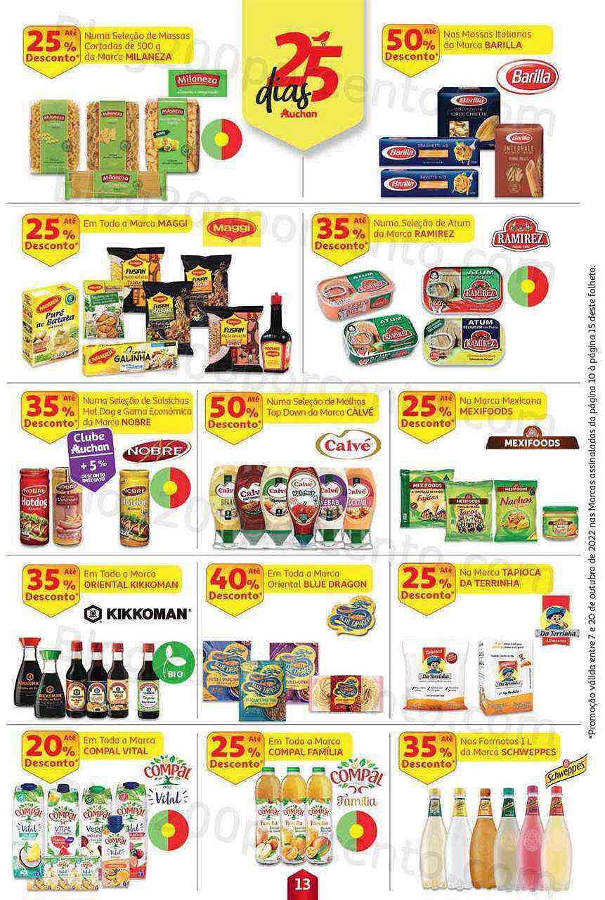 Antevisão Folheto AUCHAN Promoções de 7 a 20 outubro
