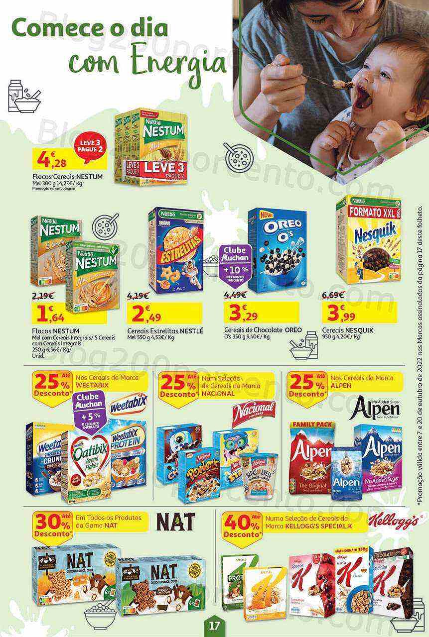 Antevisão Folheto AUCHAN Promoções de 7 a 20 outubro