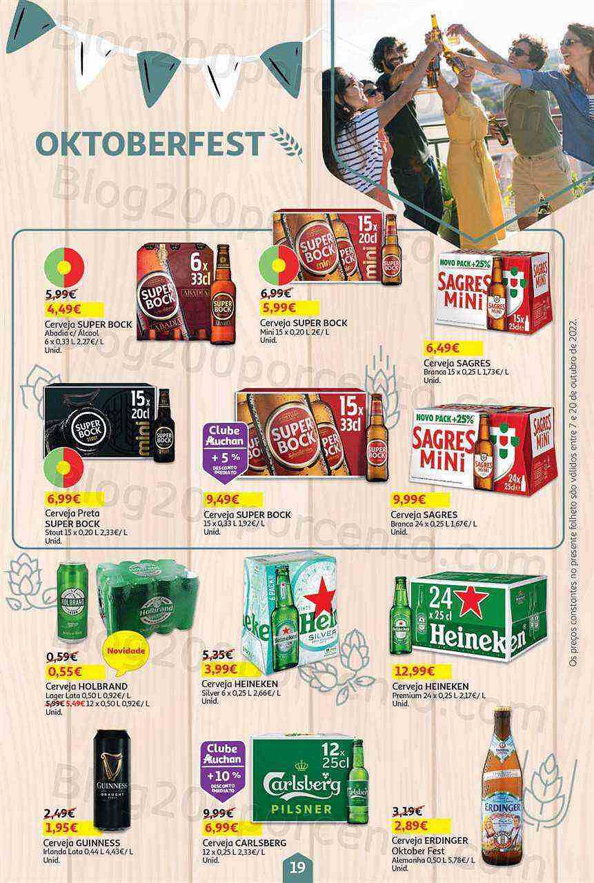 Antevisão Folheto AUCHAN Promoções de 7 a 20 outubro