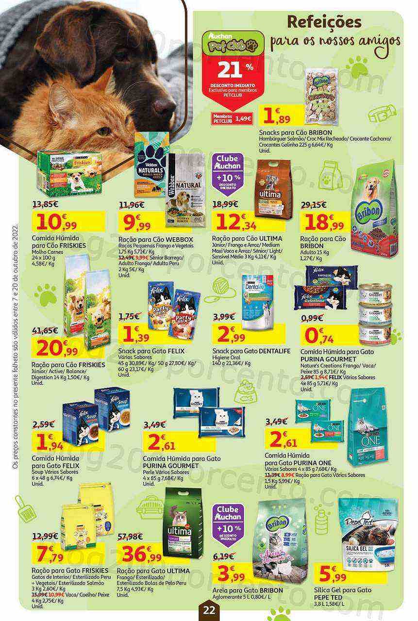 Antevisão Folheto AUCHAN Promoções de 7 a 20 outubro