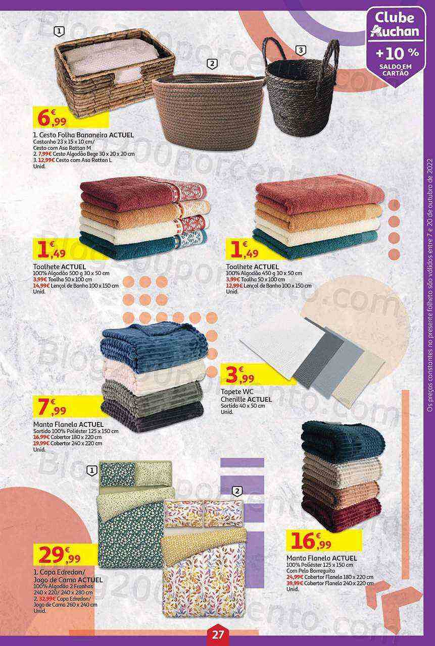 Antevisão Folheto AUCHAN Promoções de 7 a 20 outubro