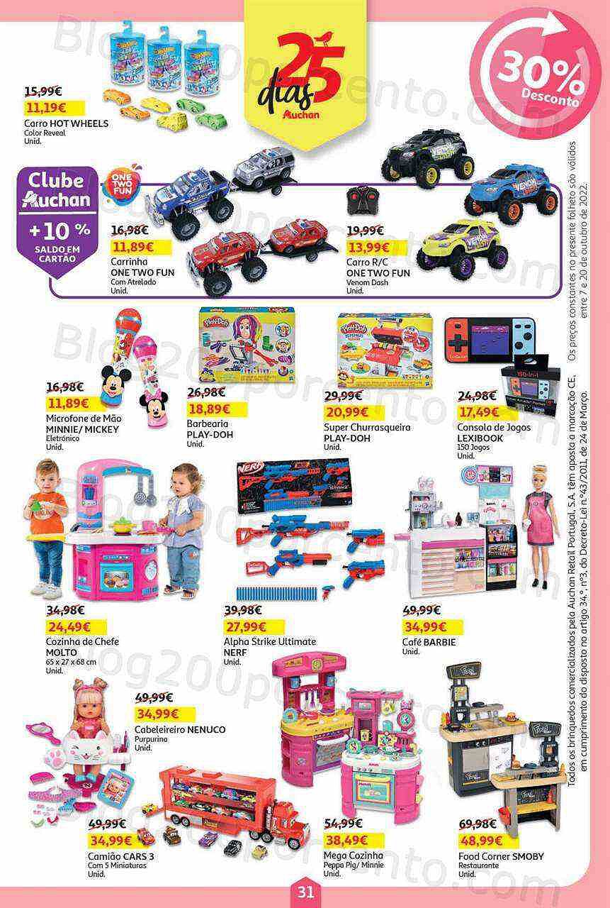 Antevisão Folheto AUCHAN Promoções de 7 a 20 outubro