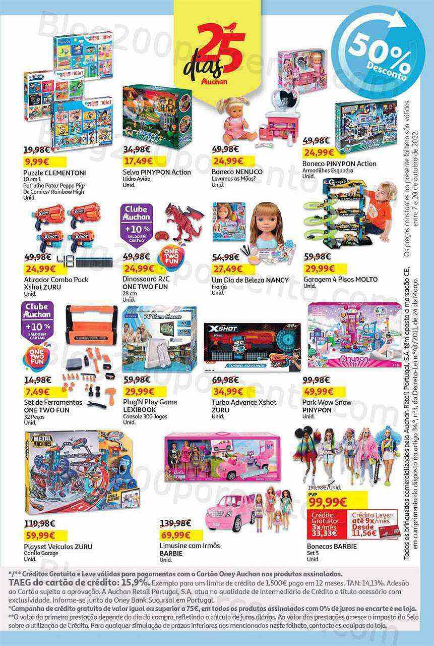 Antevisão Folheto AUCHAN Promoções de 7 a 20 outubro