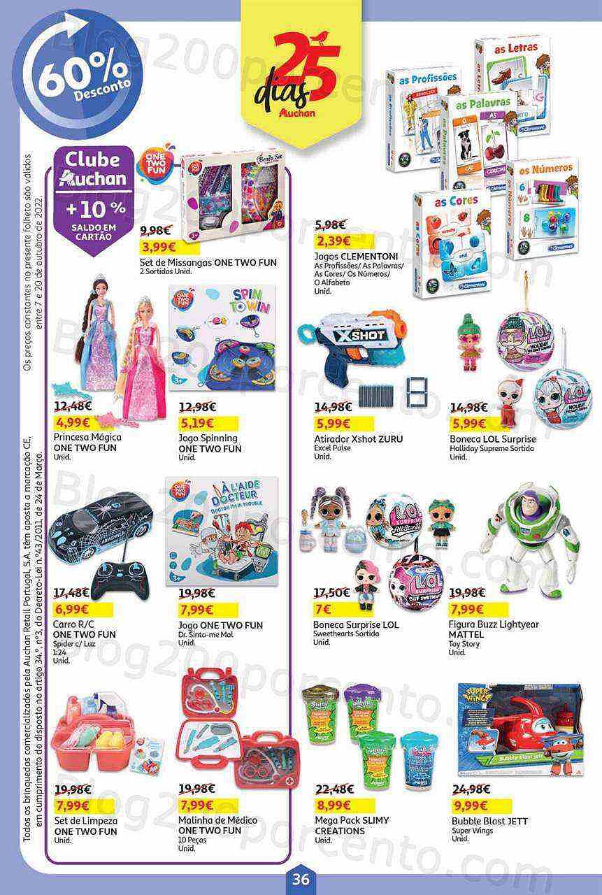 Antevisão Folheto AUCHAN Promoções de 7 a 20 outubro