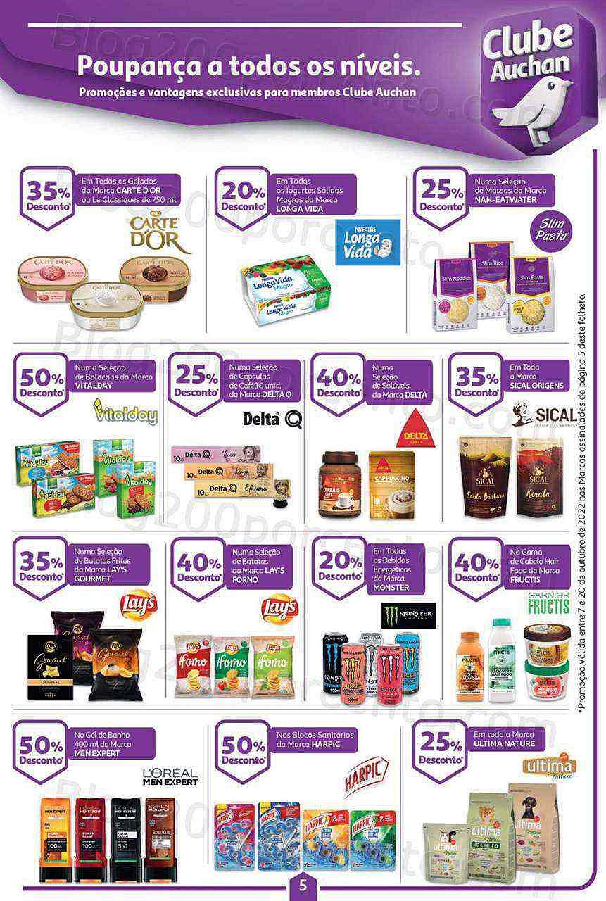 Antevisão Folheto AUCHAN Promoções de 7 a 20 outubro