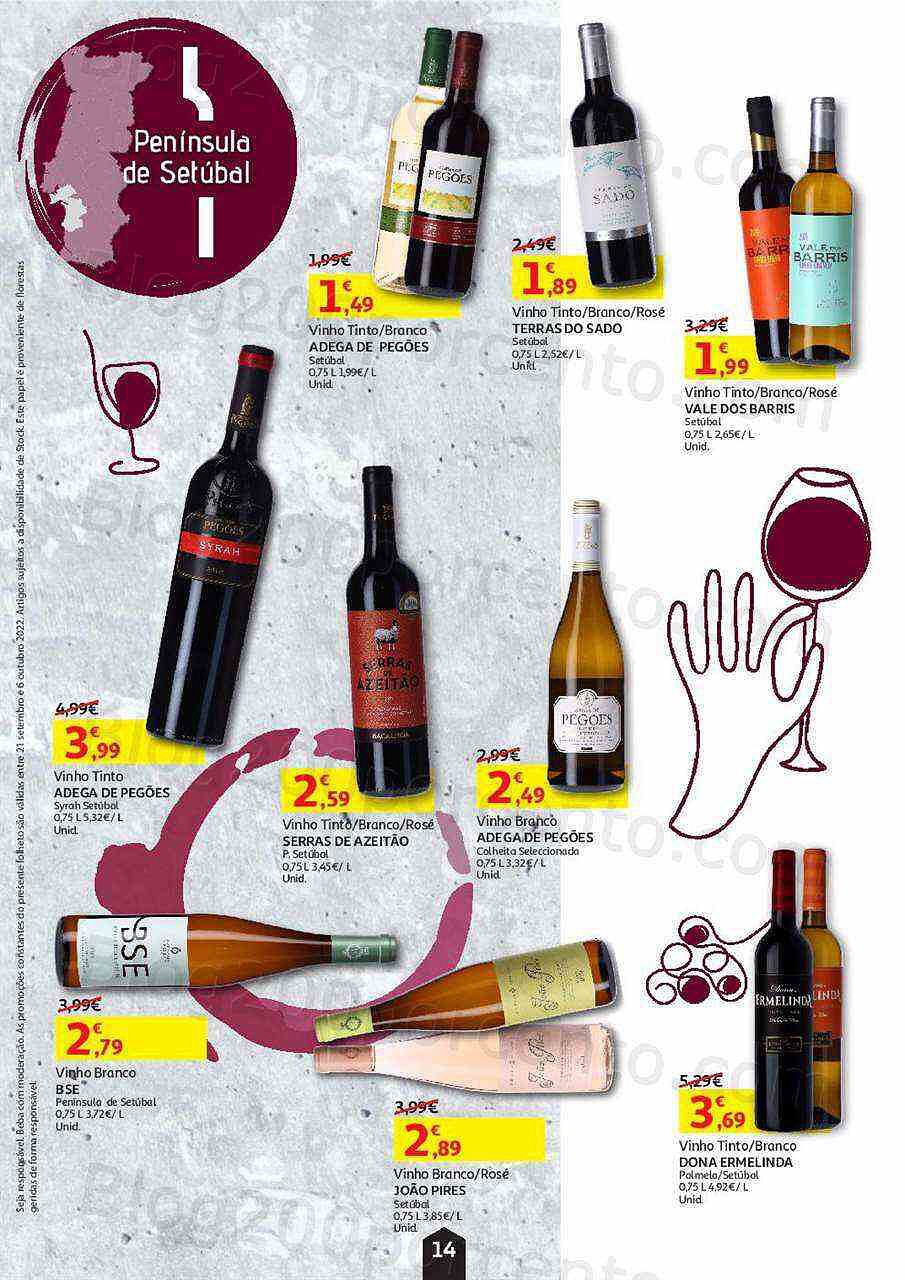 Antevisão Folheto AUCHAN Feira de Queijos, Enchidos e Vinhos Promoções até 6 outubro