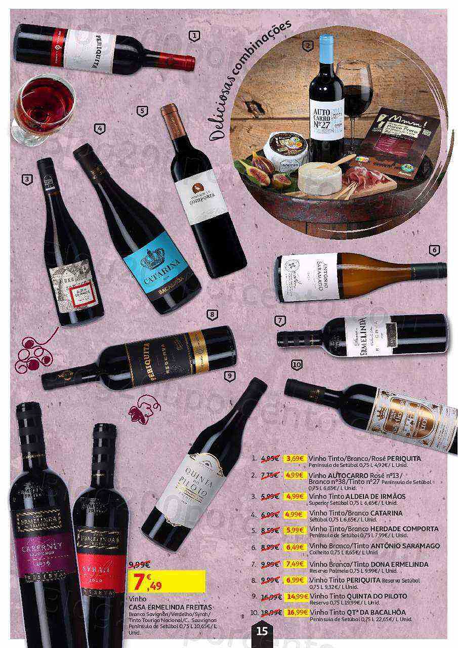 Antevisão Folheto AUCHAN Feira de Queijos, Enchidos e Vinhos Promoções até 6 outubro