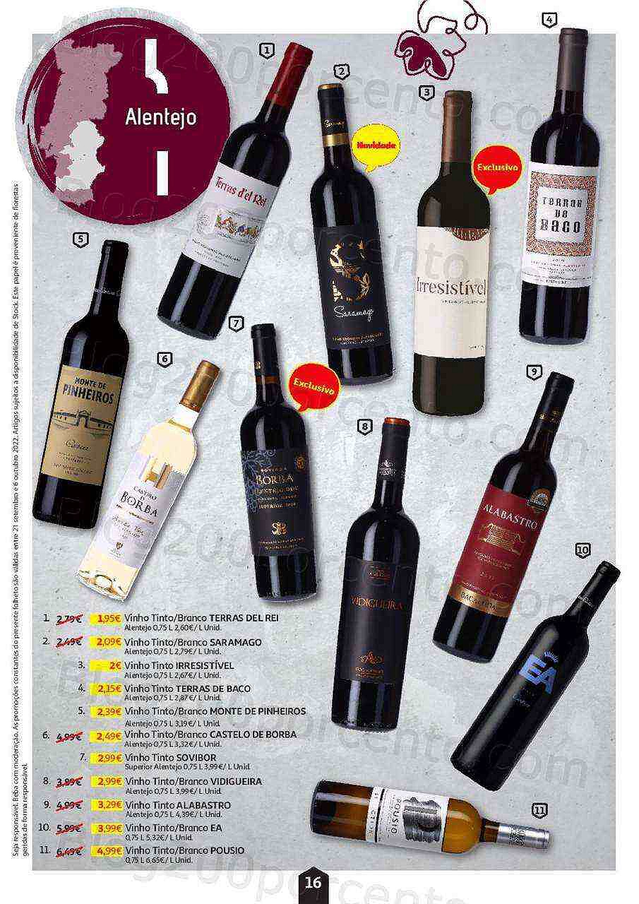 Antevisão Folheto AUCHAN Feira de Queijos, Enchidos e Vinhos Promoções até 6 outubro