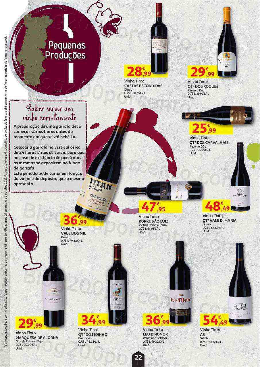 Antevisão Folheto AUCHAN Feira de Queijos, Enchidos e Vinhos Promoções até 6 outubro