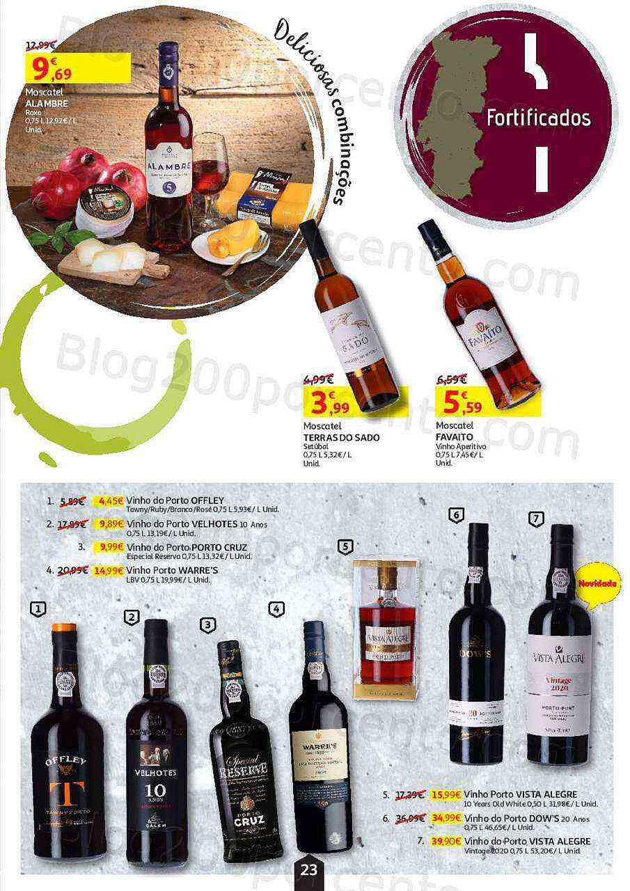 Antevisão Folheto AUCHAN Feira de Queijos, Enchidos e Vinhos Promoções até 6 outubro