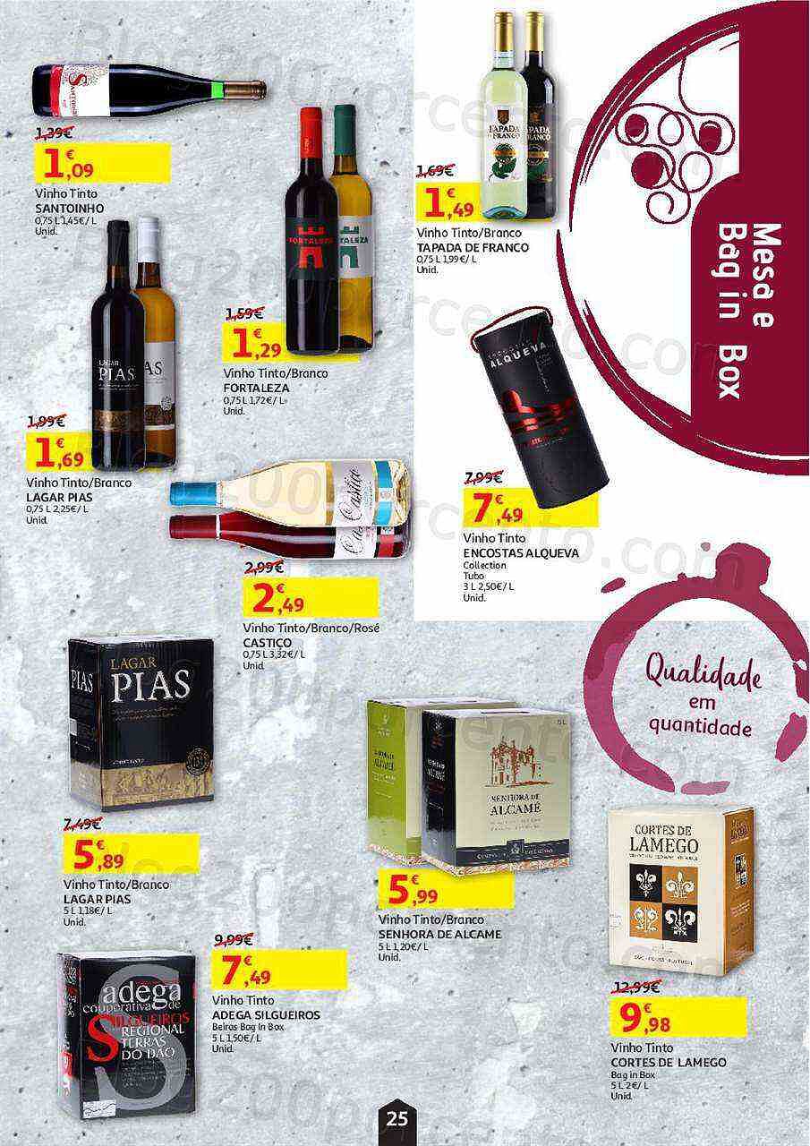 Antevisão Folheto AUCHAN Feira de Queijos, Enchidos e Vinhos Promoções até 6 outubro