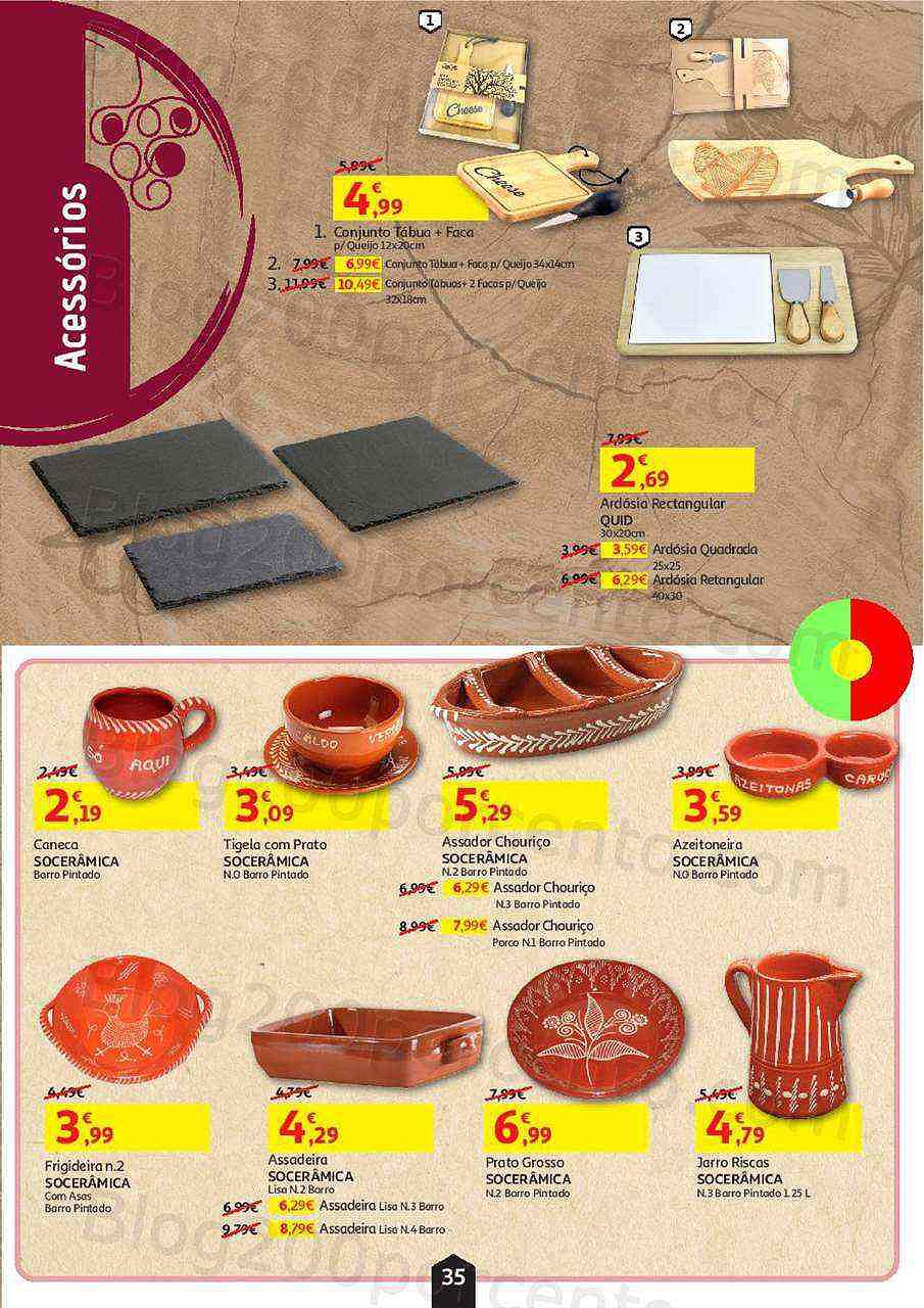 Antevisão Folheto AUCHAN Feira de Queijos, Enchidos e Vinhos Promoções até 6 outubro