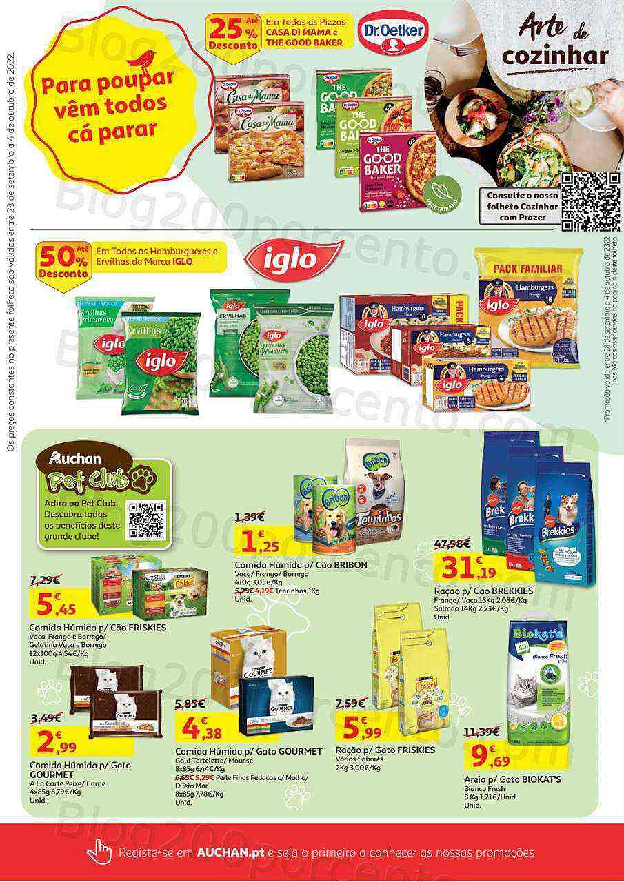 Antevisão Folheto AUCHAN Promoções de 28 setembro a 4 outubro