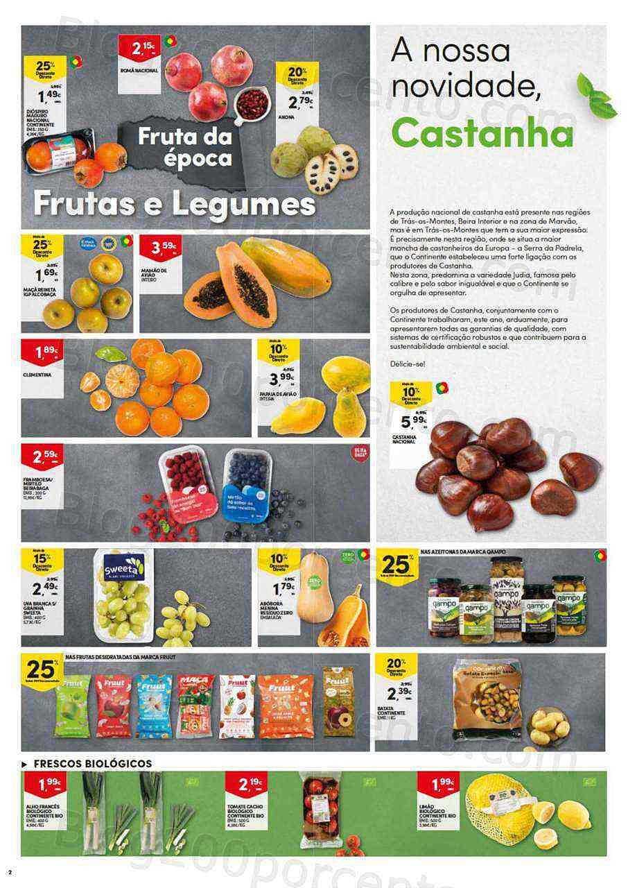 Antevisão Folheto CONTINENTE Bom Dia Promoções de 4 a 10 outubro