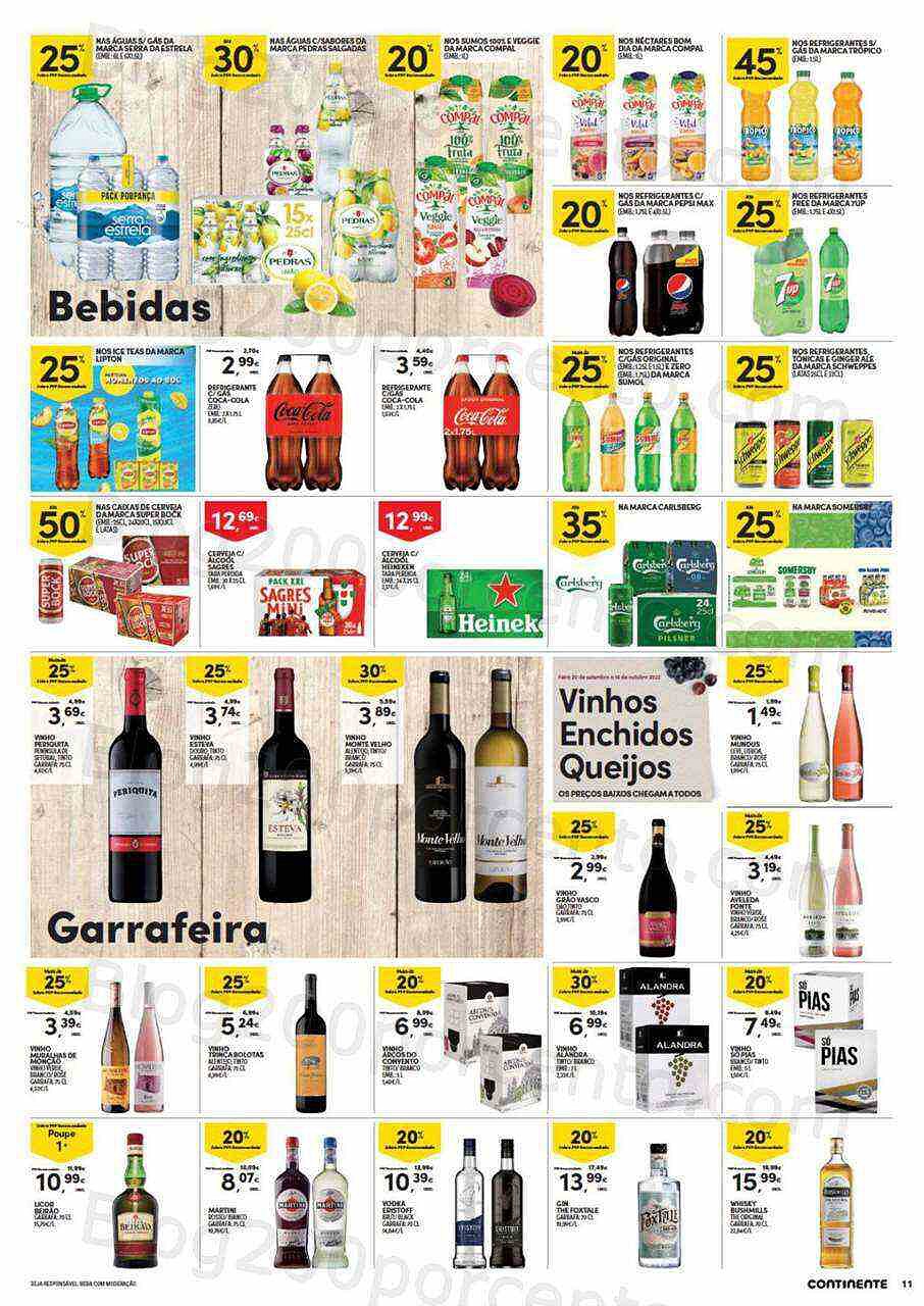 Antevisão Folheto CONTINENTE Bom Dia Promoções de 11 a 17 outubro