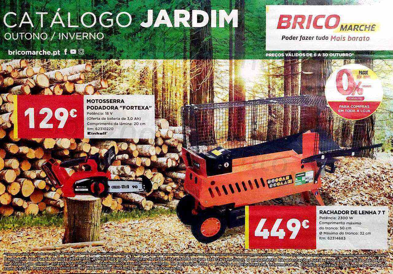 Antevisão Folheto BRICOMARCHÉ Promoções de 6 a 30 outubro