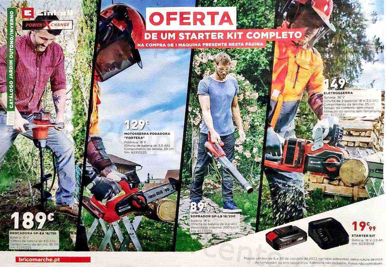 Antevisão Folheto BRICOMARCHÉ Promoções de 6 a 30 outubro