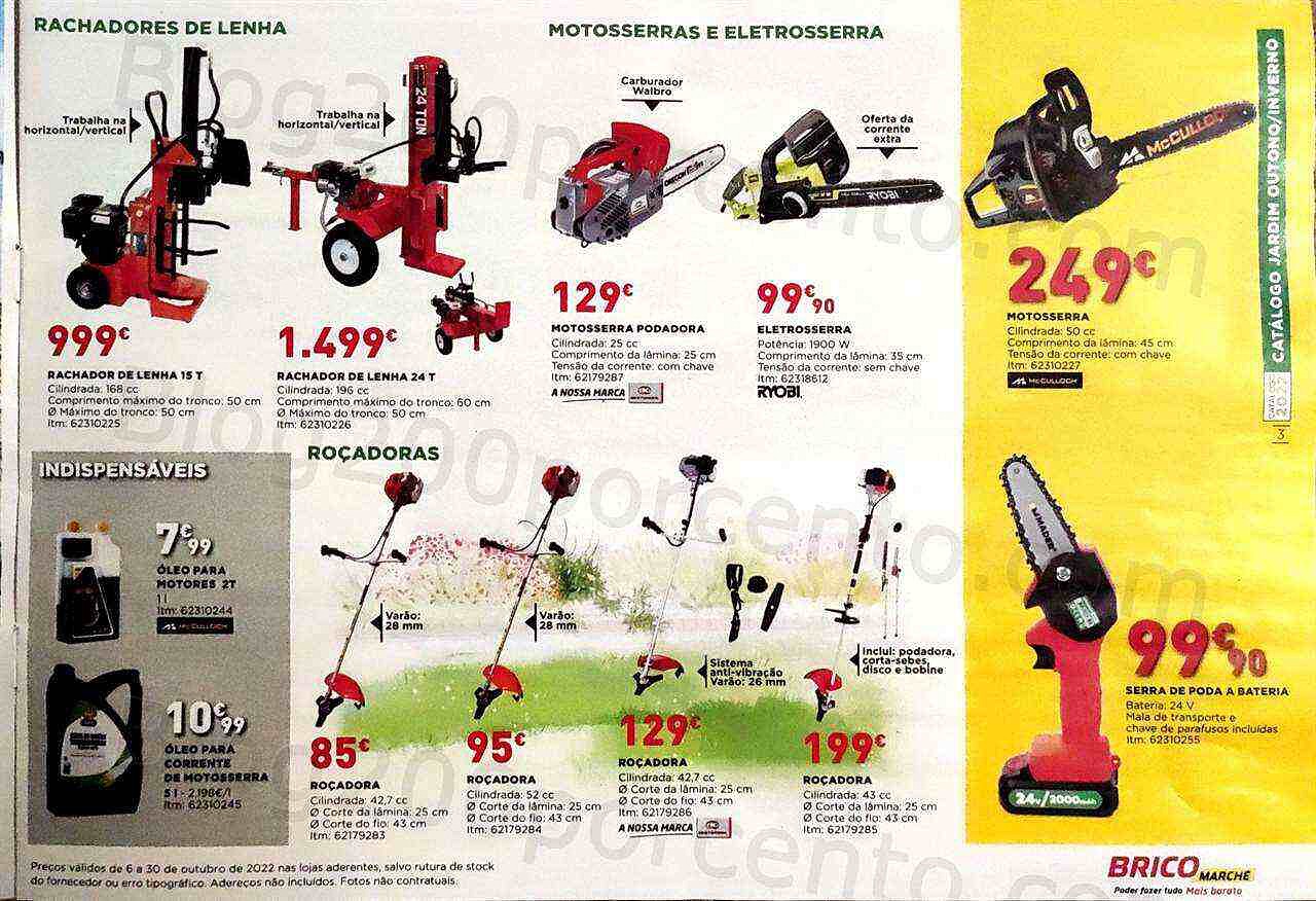 Antevisão Folheto BRICOMARCHÉ Promoções de 6 a 30 outubro