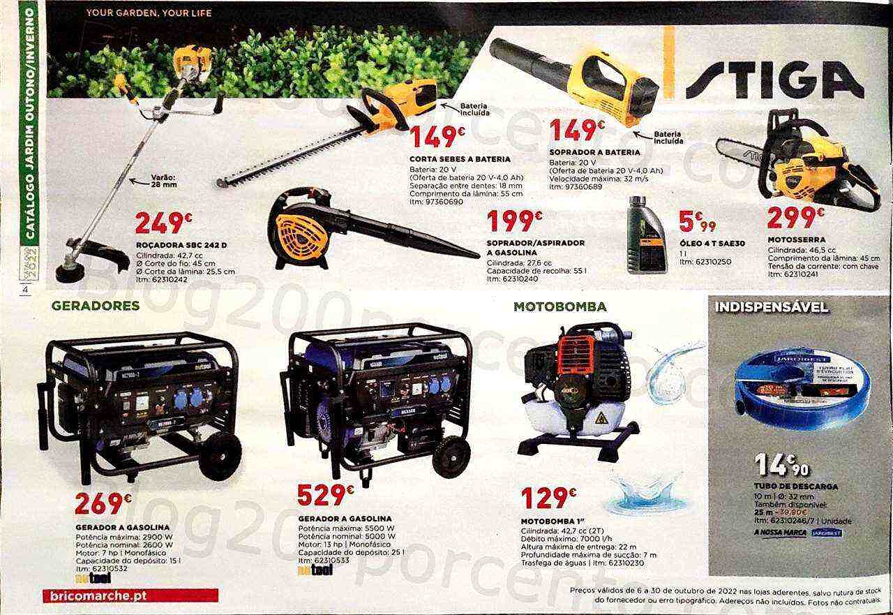Antevisão Folheto BRICOMARCHÉ Promoções de 6 a 30 outubro