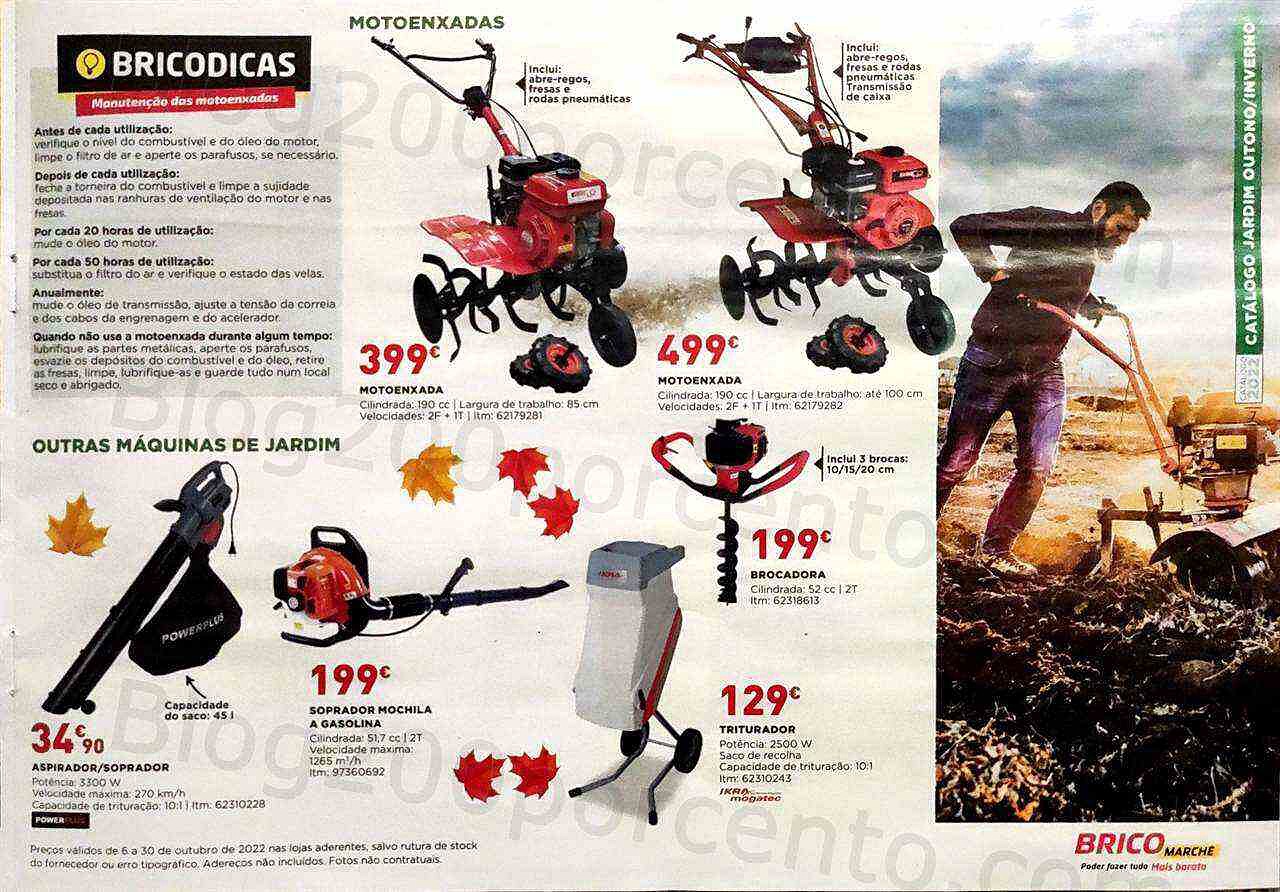 Antevisão Folheto BRICOMARCHÉ Promoções de 6 a 30 outubro