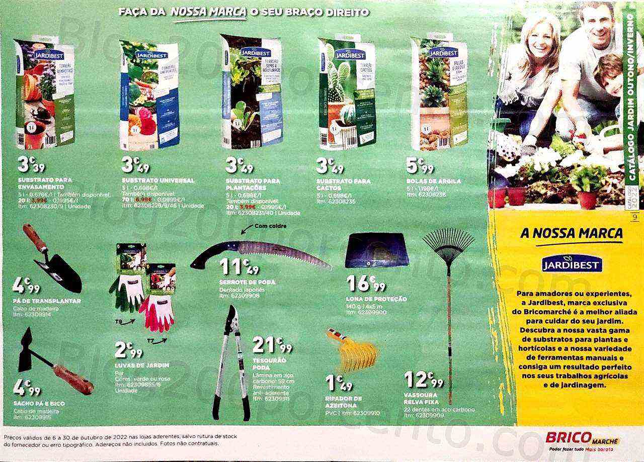 Antevisão Folheto BRICOMARCHÉ Promoções de 6 a 30 outubro