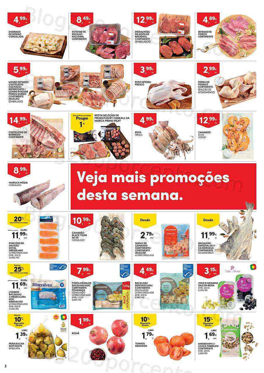 Antevisão Folheto CONTINENTE Promoções Fim de Semana - 14 a 17 outubro