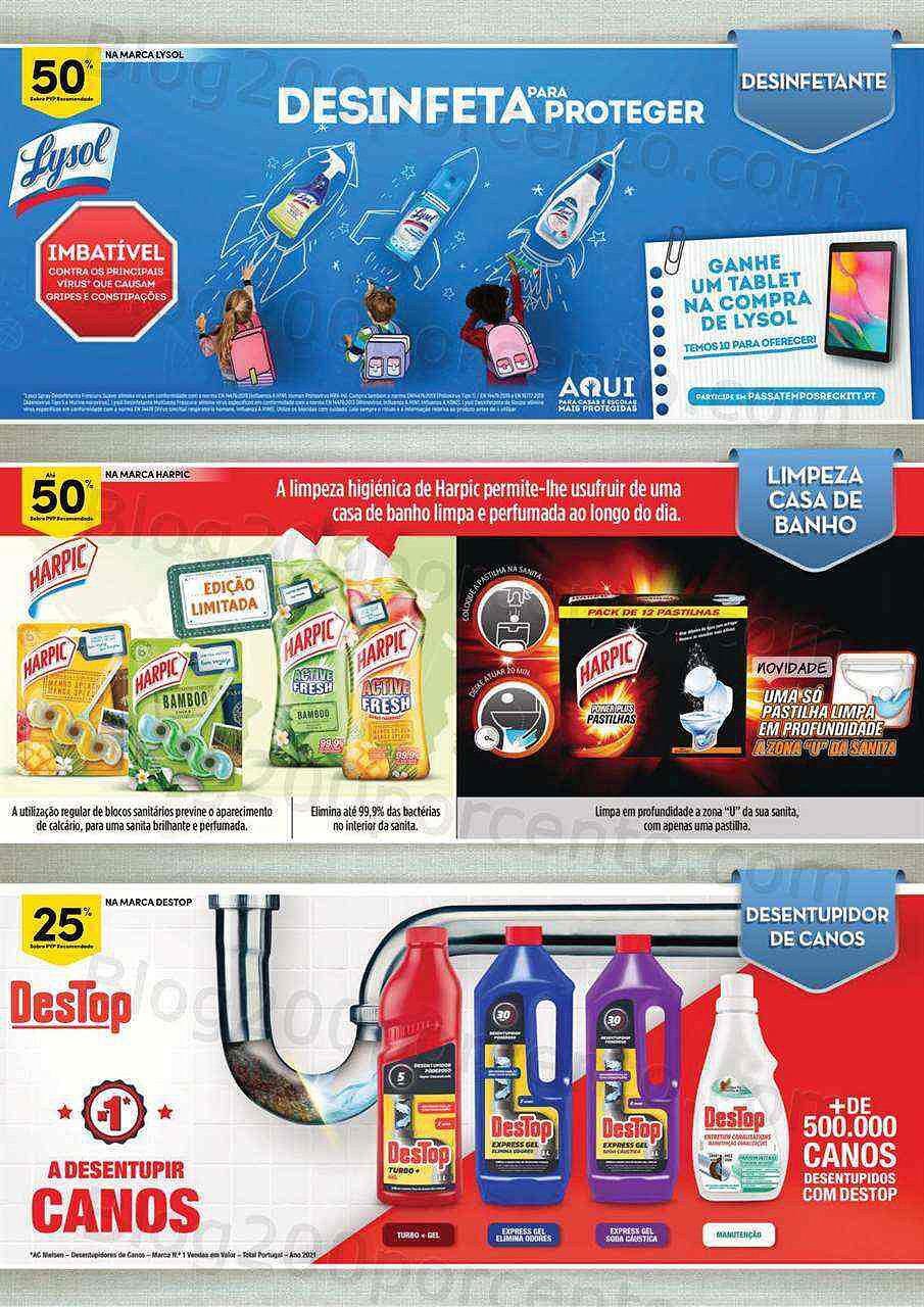 Antevisão Folheto CONTINENTE Especial Limpeza Promoções de 11 a 17 outubro