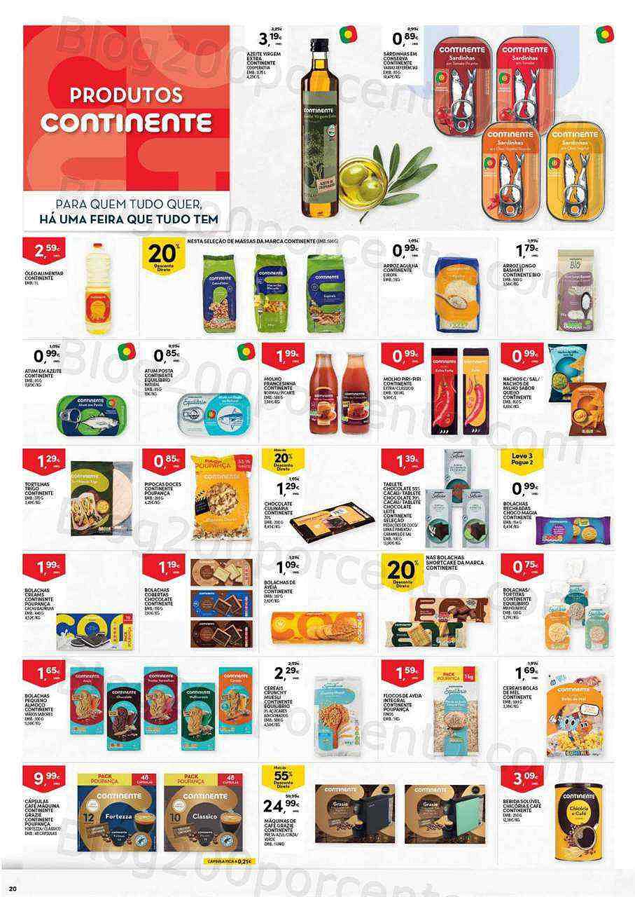 Antevisão Folheto CONTINENTE Modelo - Hiper Promoções de 27 setembro a 3 outubro