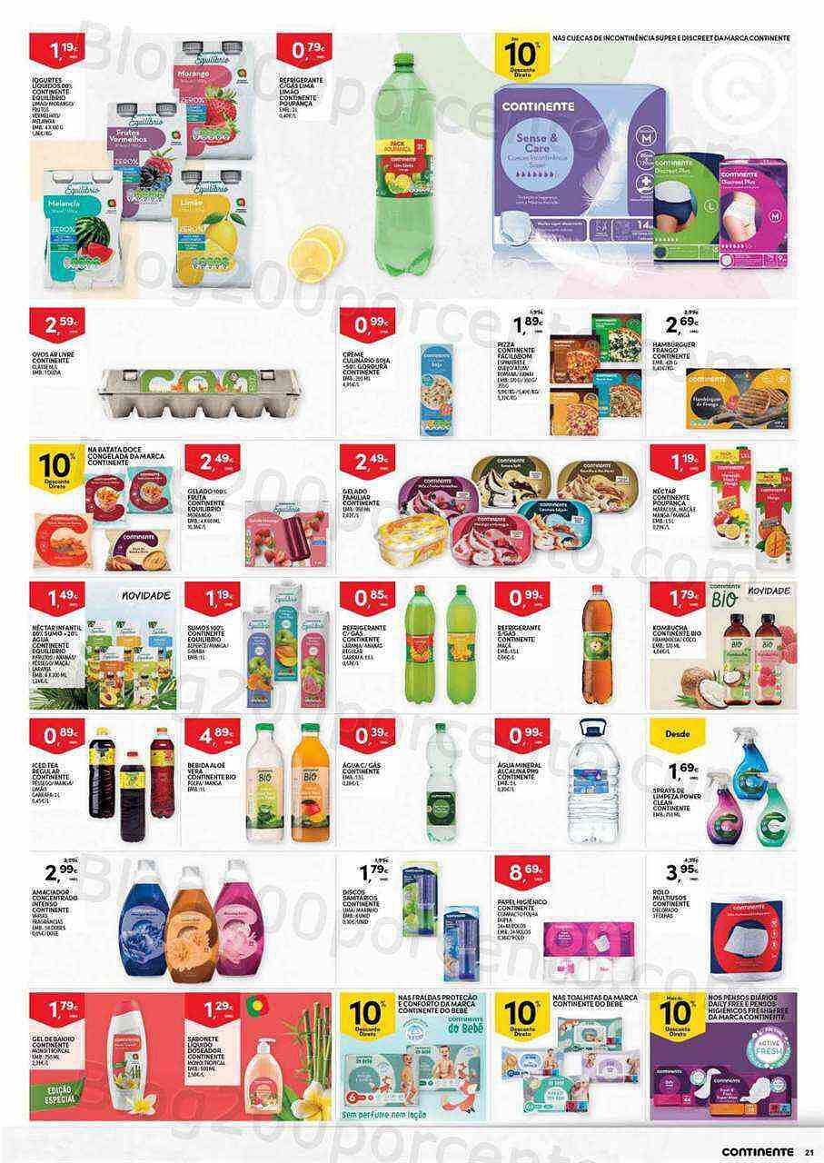 Antevisão Folheto CONTINENTE Modelo - Hiper Promoções de 27 setembro a 3 outubro