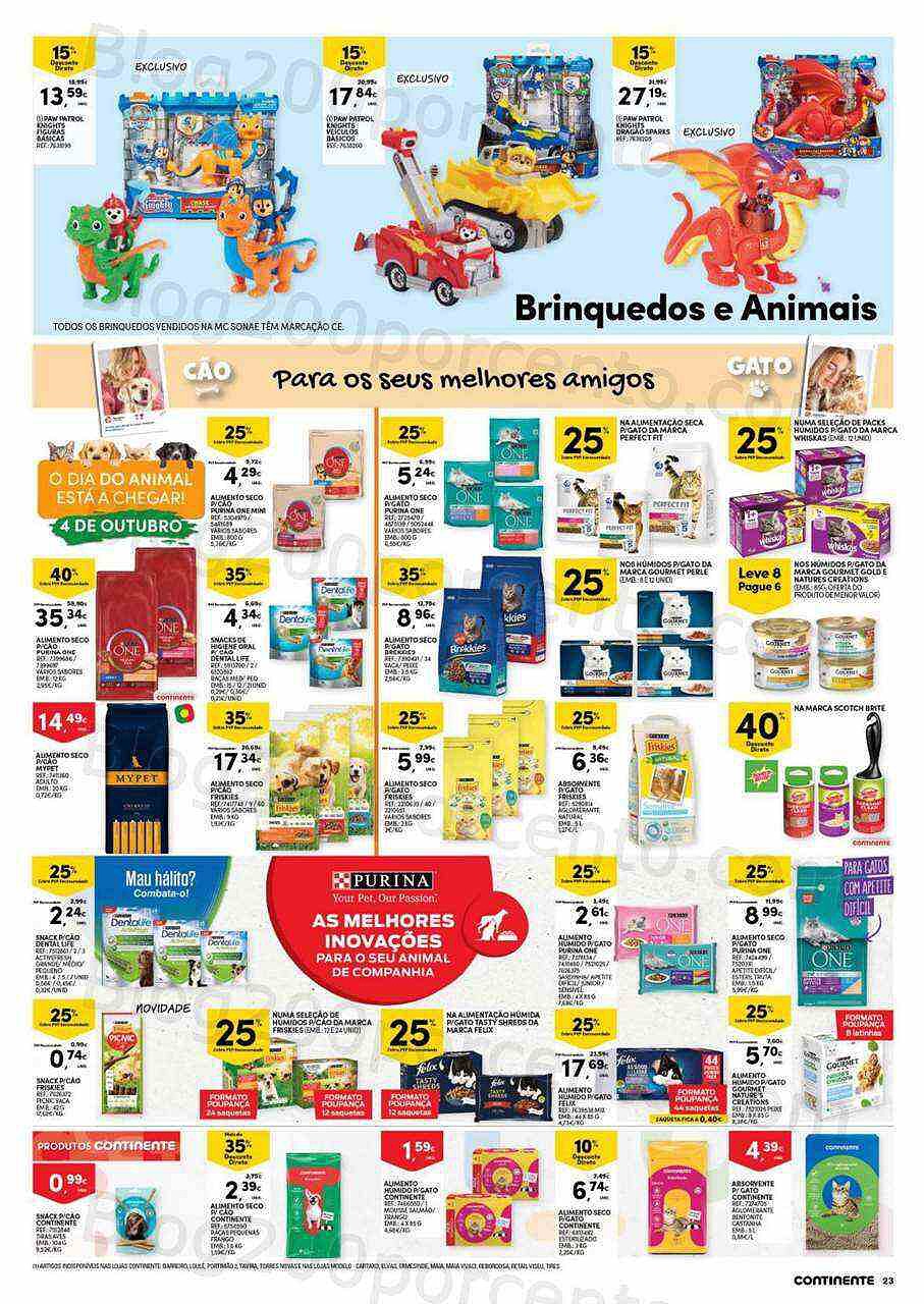 Antevisão Folheto CONTINENTE Modelo - Hiper Promoções de 27 setembro a 3 outubro