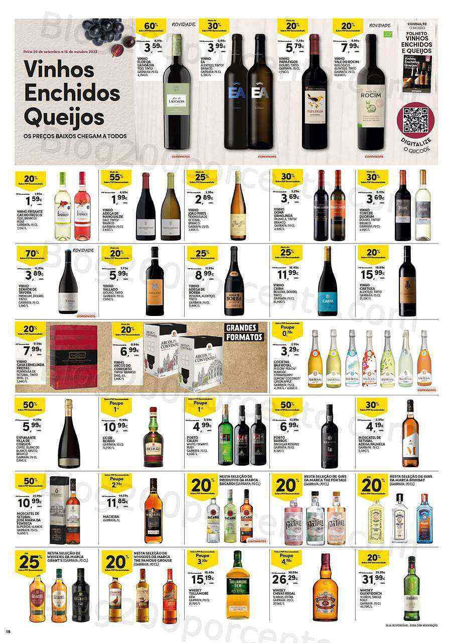 Antevisão Folheto CONTINENTE Modelo - Hiper Promoções de 4 a 10 outubro