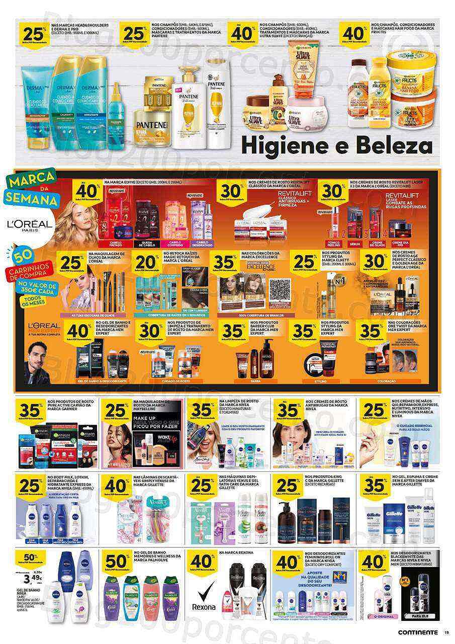 Antevisão Folheto CONTINENTE Modelo - Hiper Promoções de 4 a 10 outubro