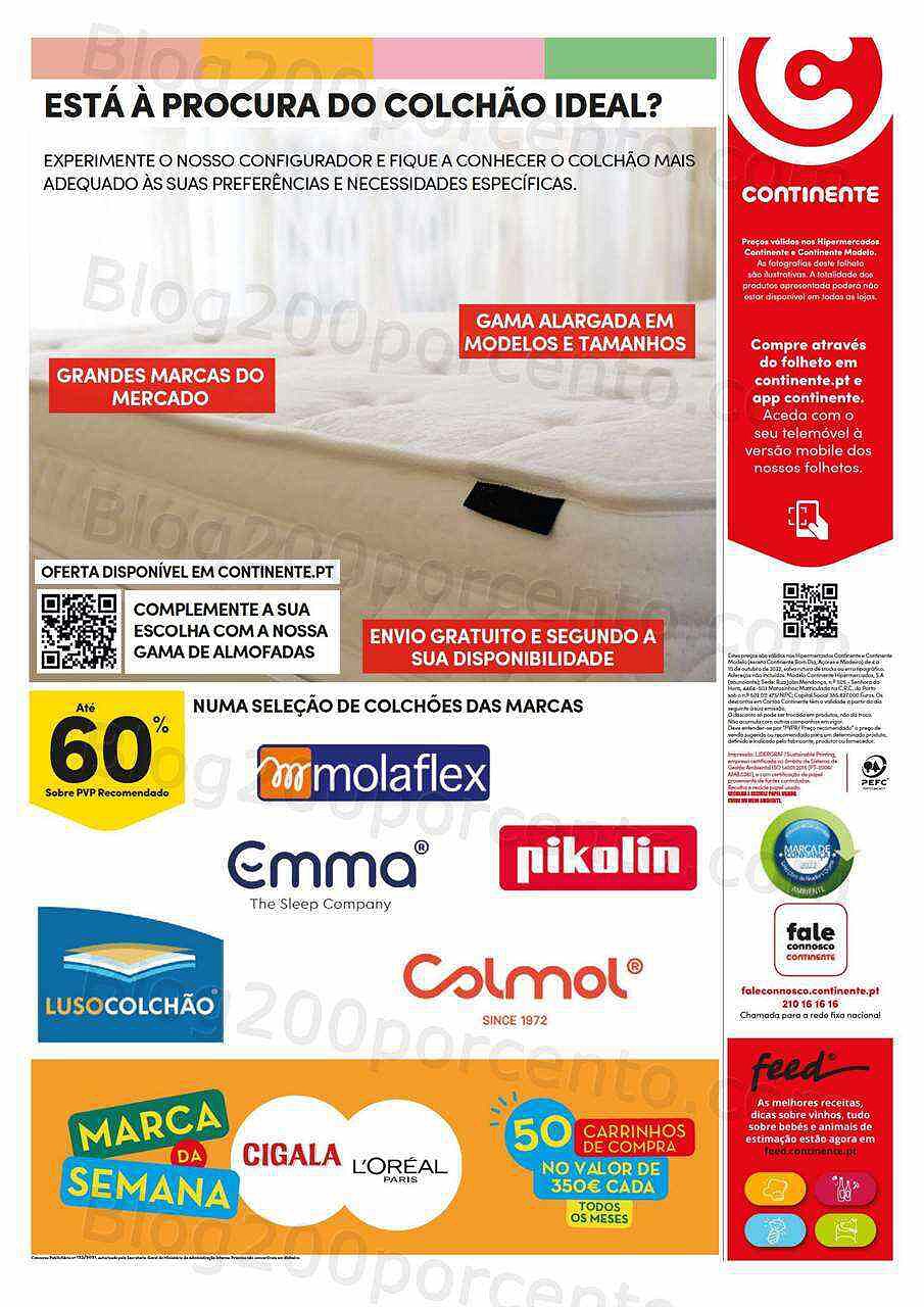 Antevisão Folheto CONTINENTE Modelo - Hiper Promoções de 4 a 10 outubro