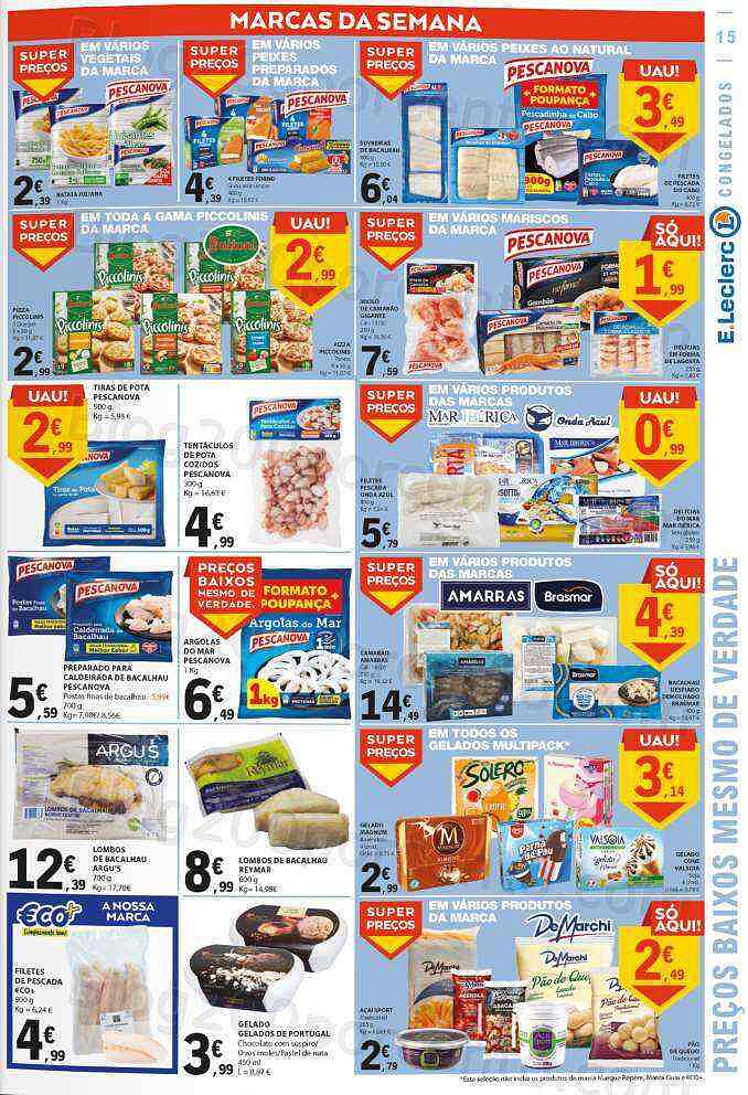 Antevisão Folheto E-LECLERC Promoções de 13 a 19 outubro