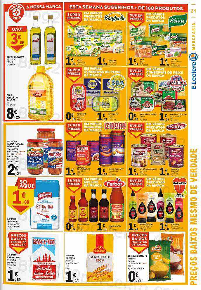 Antevisão Folheto E-LECLERC Promoções de 13 a 19 outubro